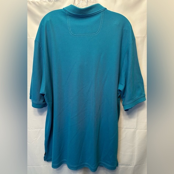 Lot Of 2 Tommy Bahama Island Zone Polo Shirts Both Size 2XL Aqua & Coral *Stains - Picture 5 of 14